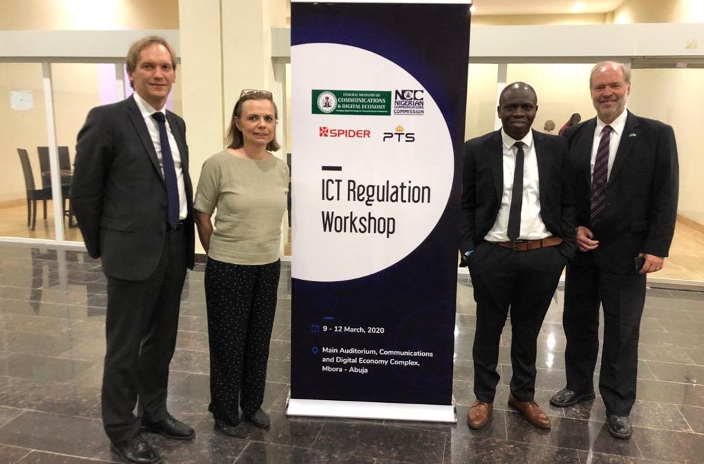 SPIDER and PTS invited to train West African regulators