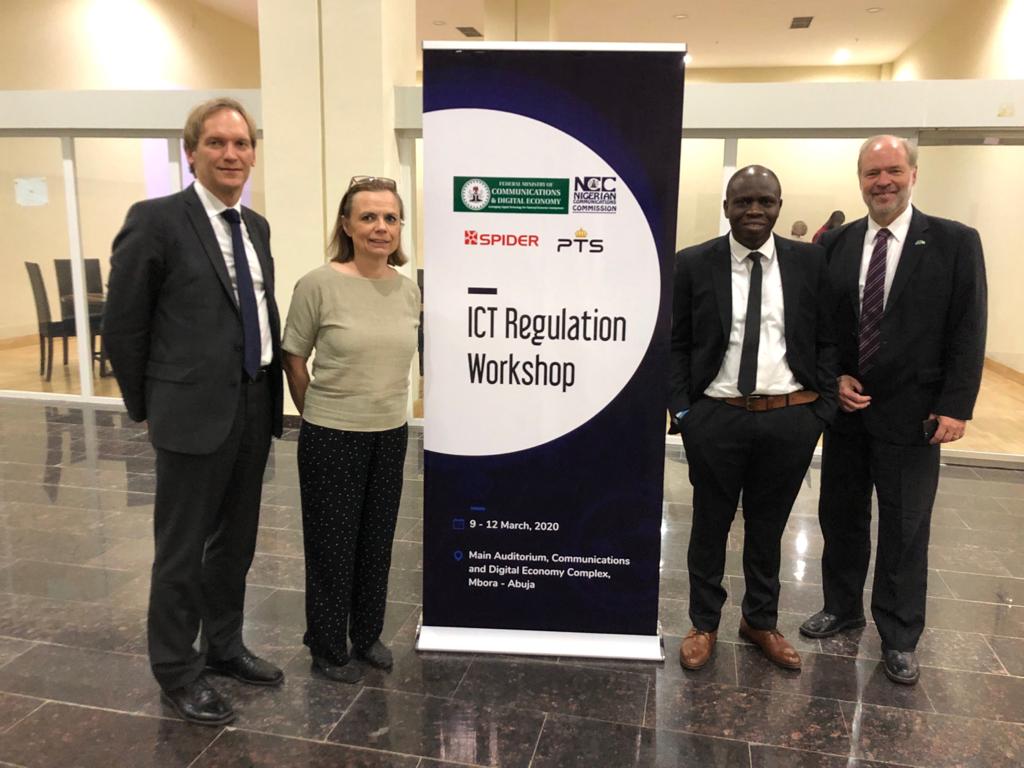 PTS, SPIDER and Ericsson Nigeria in Abuja